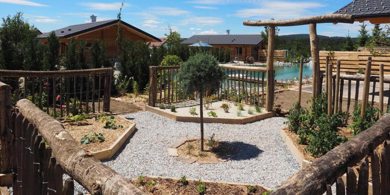 Kittenberger Chalets Am Gartensee Schiltern bei Langenlois Exteriör bild
