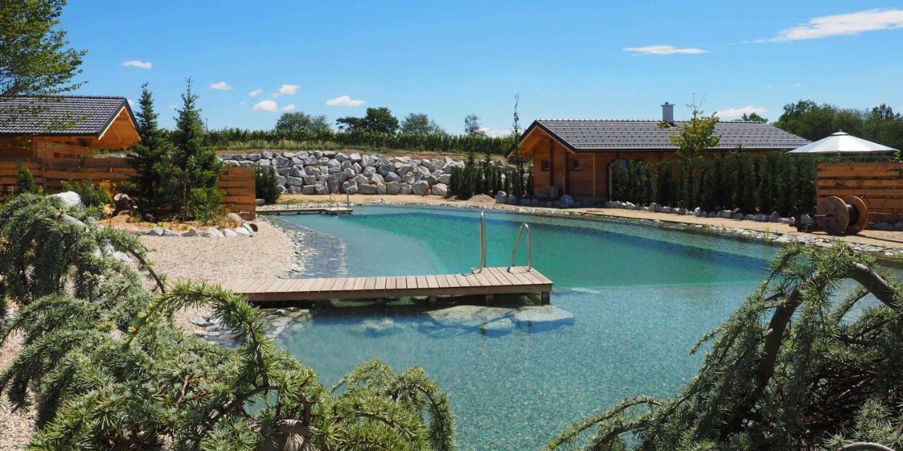 Kittenberger Chalets Am Gartensee Schiltern bei Langenlois Exteriör bild