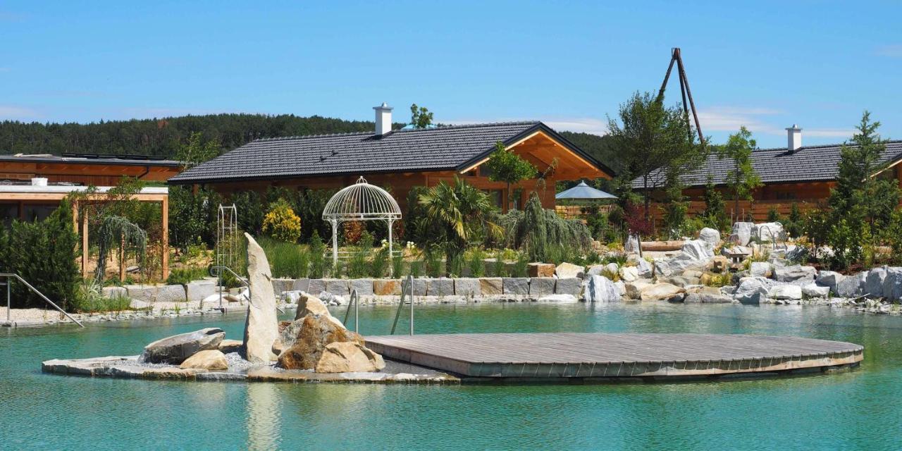 Kittenberger Chalets Am Gartensee Schiltern bei Langenlois Exteriör bild
