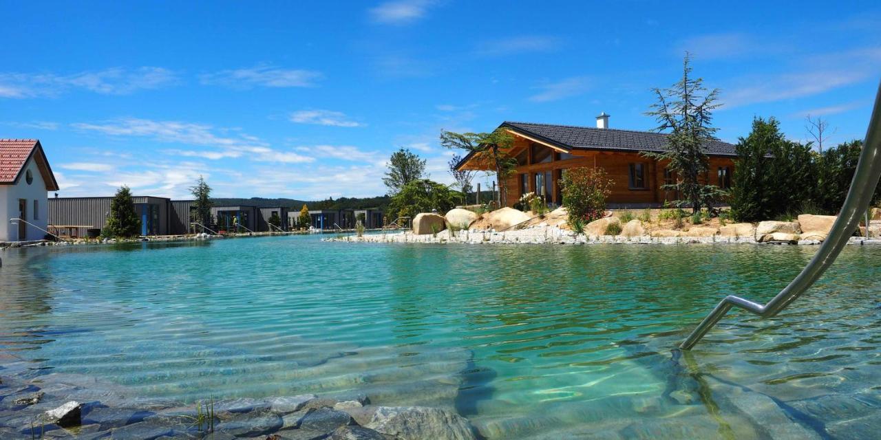 Kittenberger Chalets Am Gartensee Schiltern bei Langenlois Exteriör bild