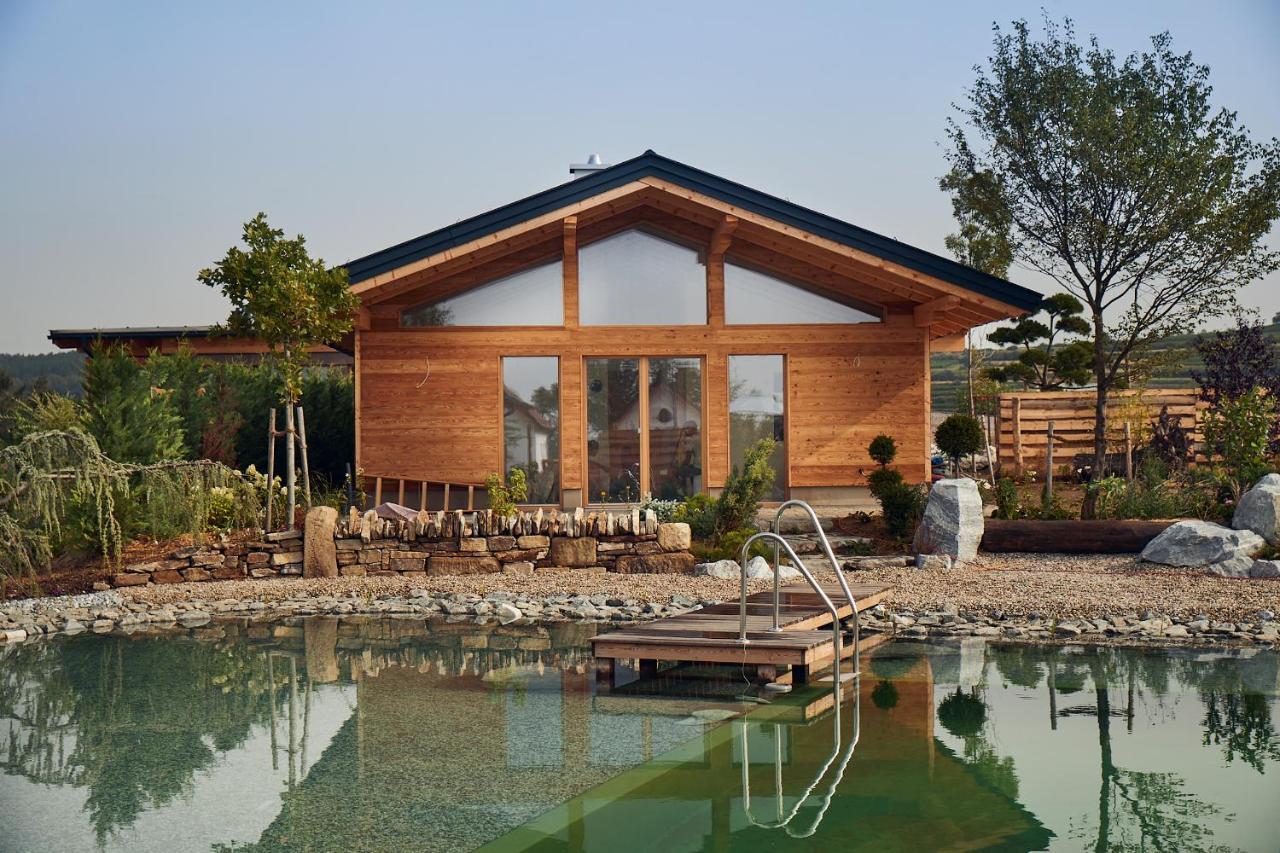 Kittenberger Chalets Am Gartensee Schiltern bei Langenlois Exteriör bild