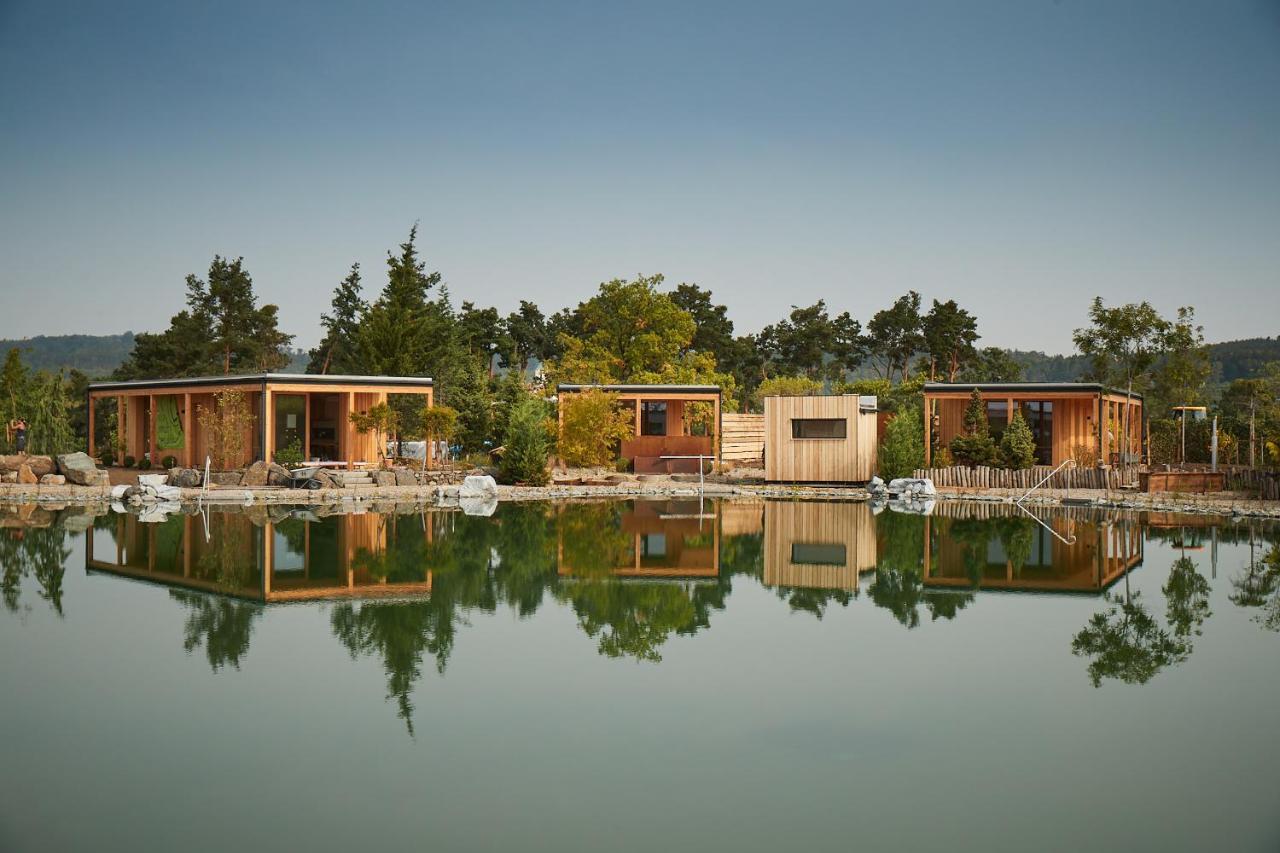 Kittenberger Chalets Am Gartensee Schiltern bei Langenlois Exteriör bild
