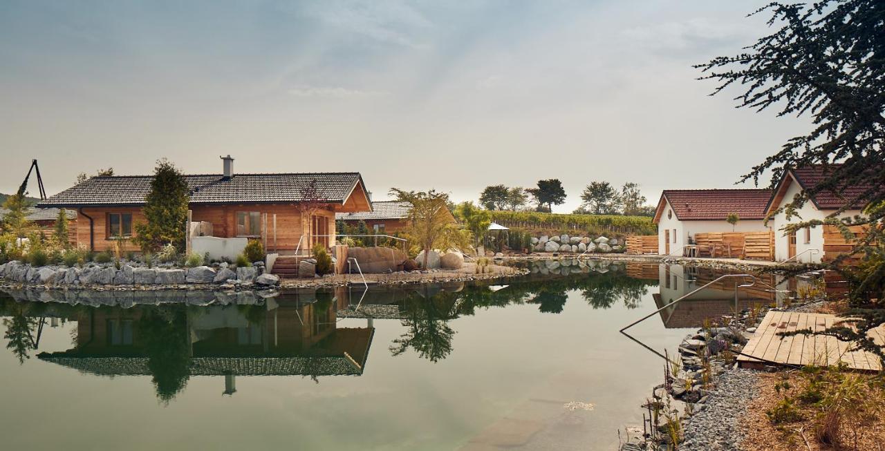 Kittenberger Chalets Am Gartensee Schiltern bei Langenlois Exteriör bild