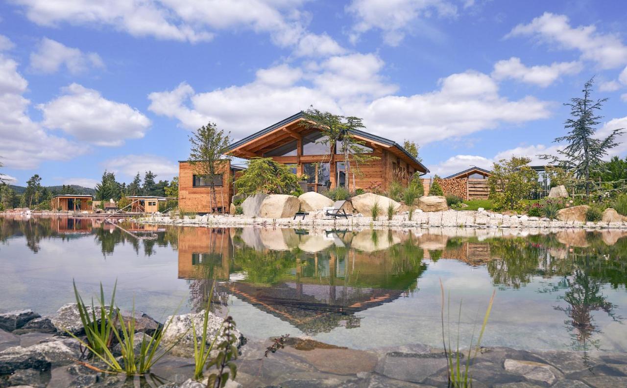 Kittenberger Chalets Am Gartensee Schiltern bei Langenlois Exteriör bild